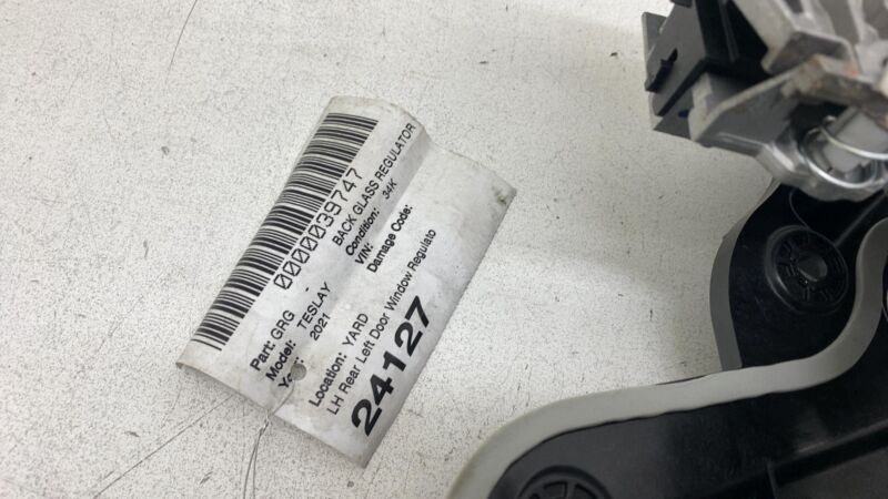 1495512-00-D 20-22 Model Y Rear Left Door Window Regulator & Motor + Base Module 1495512-00-D