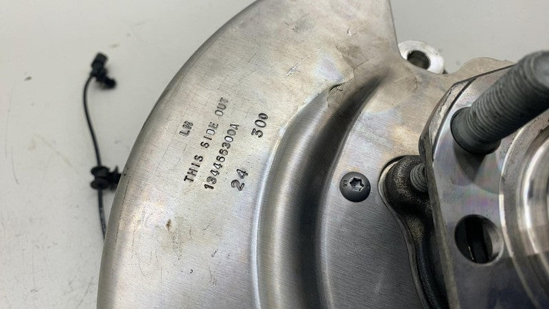 1344411 10 D ⭕ 24-25 Tesla Model 3 Rear Left Spindle Knuckle Hub & Dust Shield 1344411-10-D