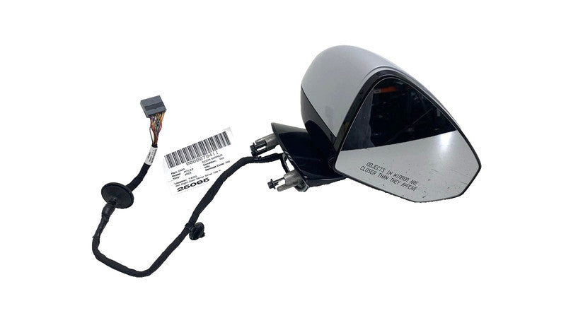 ⭕ 2021-2024 Polestar 2 Front Exterior Door Right Side View Mirror Silver - 729