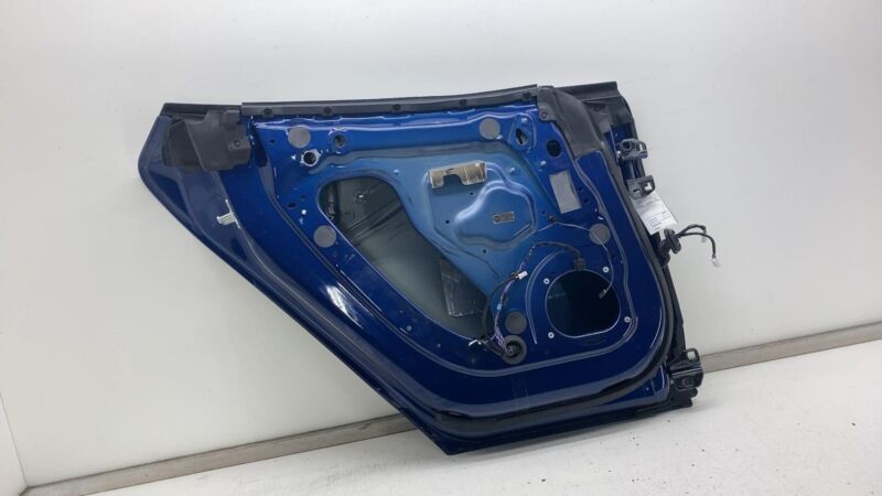 2012-2015 Tesla Model S MS Rear Driver Side Door Shell Panel Left LH Blue - PPSB