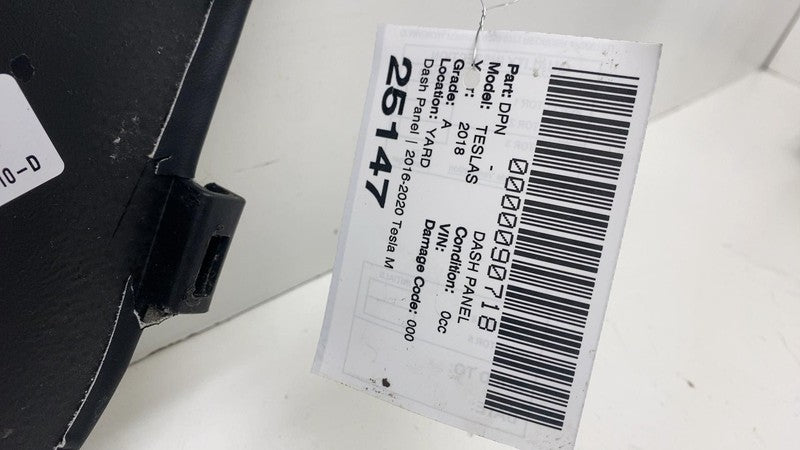 ⭕ 16-20 Tesla Model S Dashboard Instrument Panel Dash Top Pad Cover 10