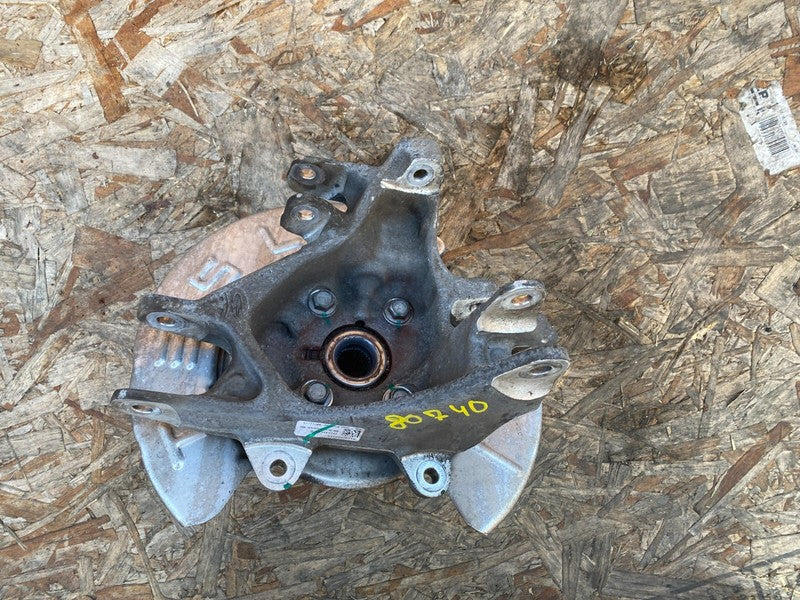 102741600D 16-20 Model X Rear Right Suspension Spindle Knuckle w/ Hub & Shield 1027416-00-D