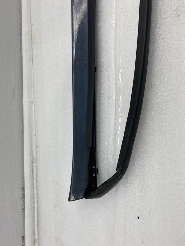 101221500F ⭕12-23 Model S Left Rocker Panel Scuff Plate Molding w/ Rubber Seal 1012215-00-F