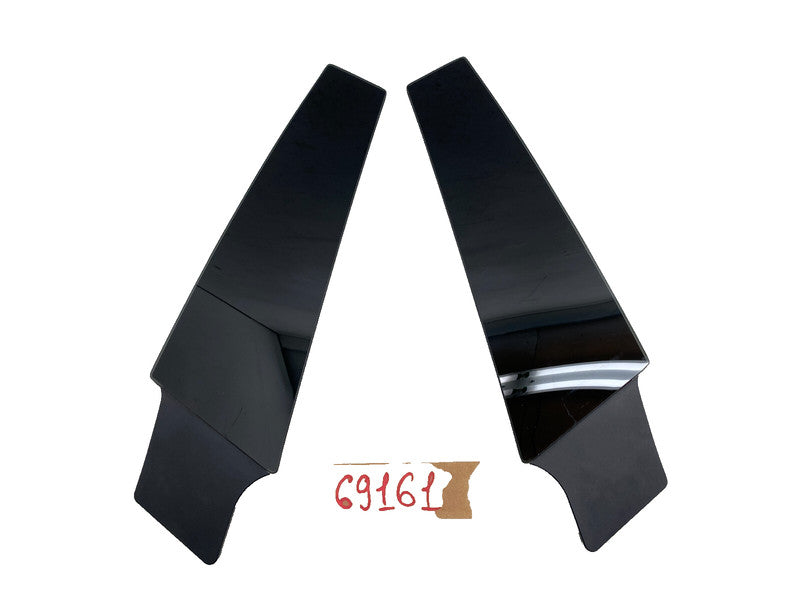 ⭕ 2012-2020 Tesla Model S PAIR Left & Right B-Pillar Molding Applique Glass Trim