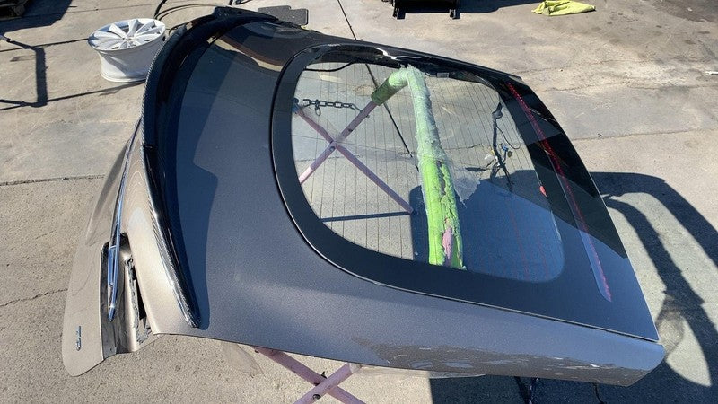 6005898-00-F ⭕ 12-15 Model S MS Liftgate Trunk Lid Tailgate Hatch Shell Brown - PPTI w/ Glass