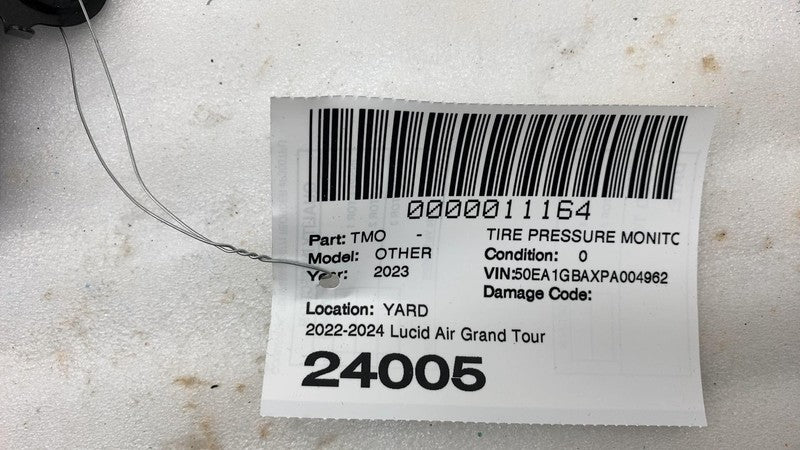 P11 SETP10 04 ⭕ 22-24 Lucid Air Grand Touring TPMS Tire Pressure Monitor Sensor P11-SETP10-04