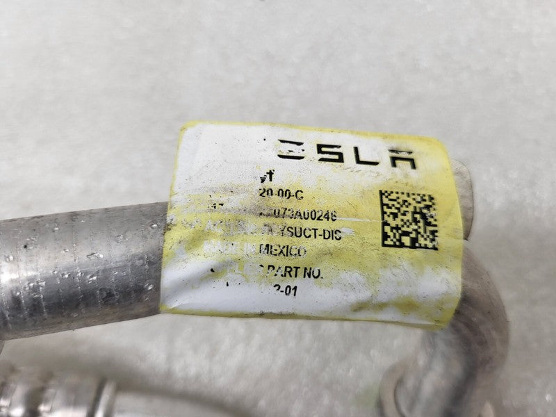 ⭕ 17-23 Tesla Model 3 Air Conditioning Line Supermanifold to Compressor Pipe OEM