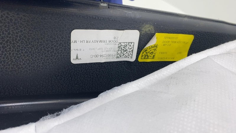 1997294-00-C ⭕23 24 Model Y MY Front Driver Side Door Panel Trim Card Cover Left 1997294-00-C