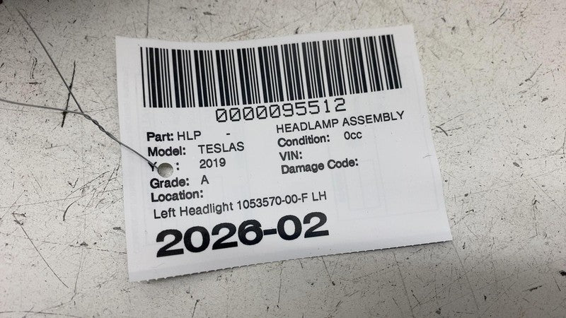 ⭕ 2016-2020 Tesla Model S Front Left Headlight Up-Level Headlamp LH 10