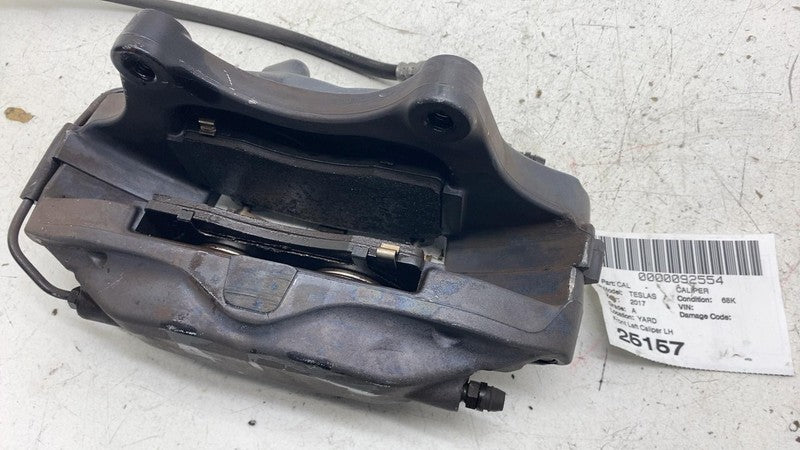 ⭕ 2012-2020 Tesla Model S Front Driver Side Caliper w/ Brake Hose Line