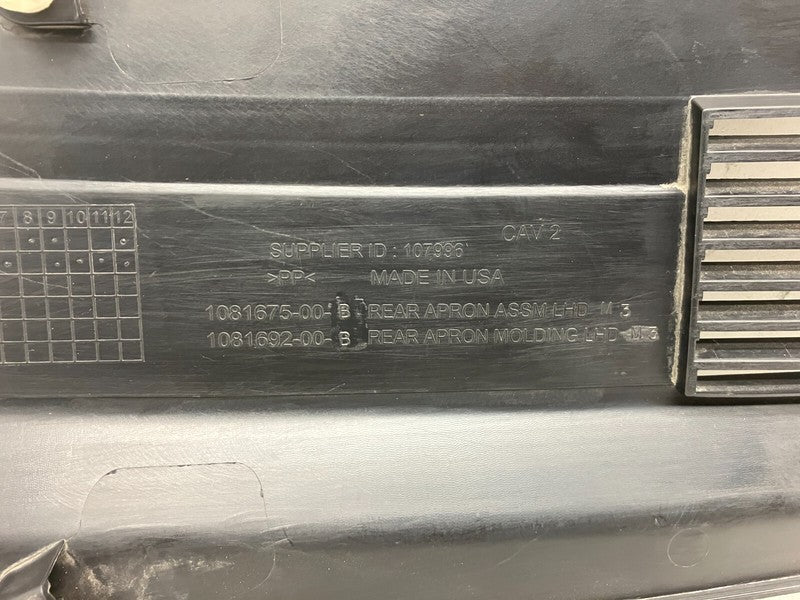 1081675 00 B ⭕17-23 Model 3 Rear Underhood Apron Windshield Cowl Vent Cover Trim 1081675-00-B