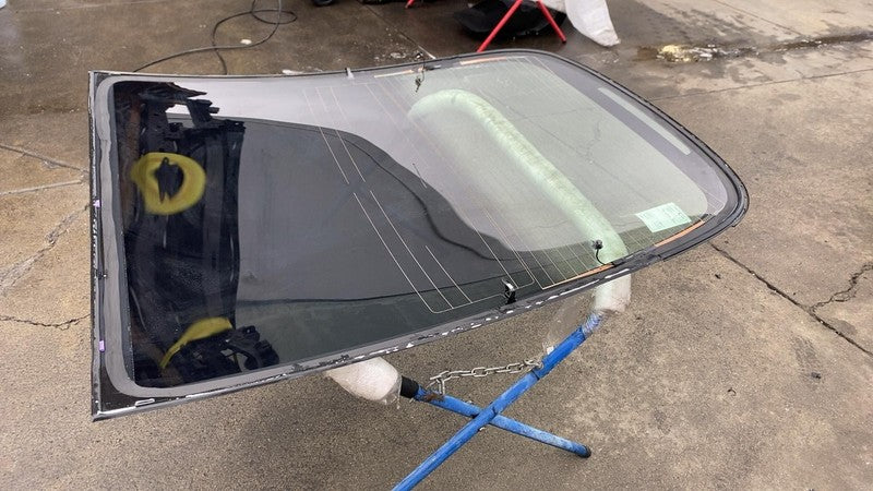 ⭕ 2021-2023 Tesla Model 3 Rear Trunk Panoramic Backlite Roof Glass Bac