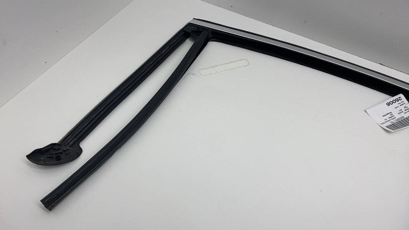 2018-2023 BMW 530e G30 Rear Weatherstrip Run Guide Channel w/ Molding Trim Assy