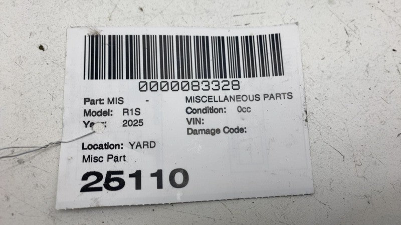PT00489276B ⭕ 2025 Rivian R1S Negative Battery Cable Wire PT00489276-B
