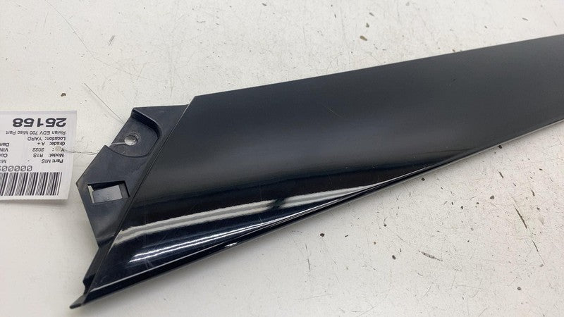 ⭕ 2022 Rivian EDV-700 Outer Right Side A-Pillar molding Trim RH OEM PT