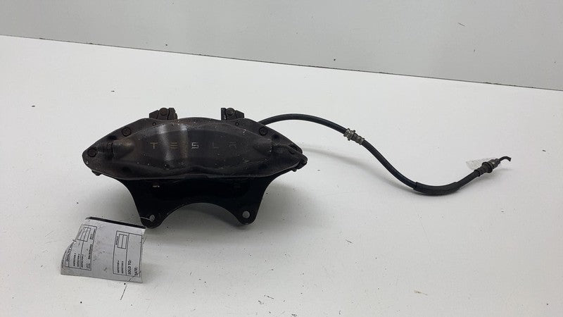 ⭕ 2012-2020 Tesla Model S Front Driver Side Caliper w/ Brake Hose Line