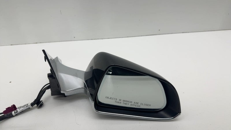 2287.6004-AE ⭕ 2017-2020 Tesla Model 3 Front Right Exterior Rear View Door Mirror Black PBSB