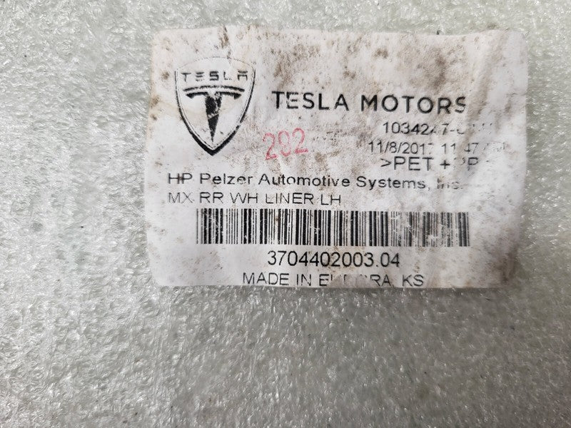 ⭕2016-2020 Model X Rear Left Quarter Wheelhouse Liner Splash Shield 10