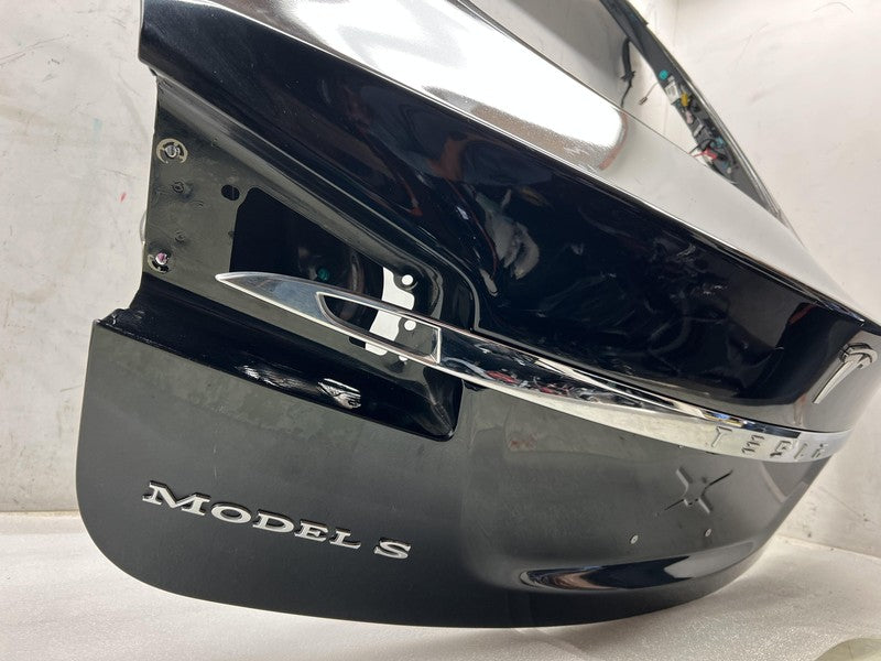100263300O ⭕ 12-15 Model S MS Rear Tailgate Hatch Liftgate Panel Black - PBSB 1002633-00-O
