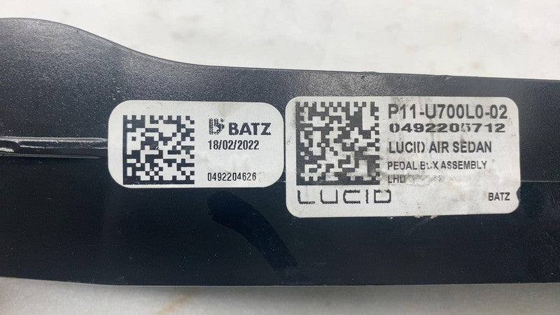 P11-U700L0-02 ⭕ 2022-2024 Lucid Air Grand Touring Brake Foot Pedal OEM Assembly P11-U700L0-02