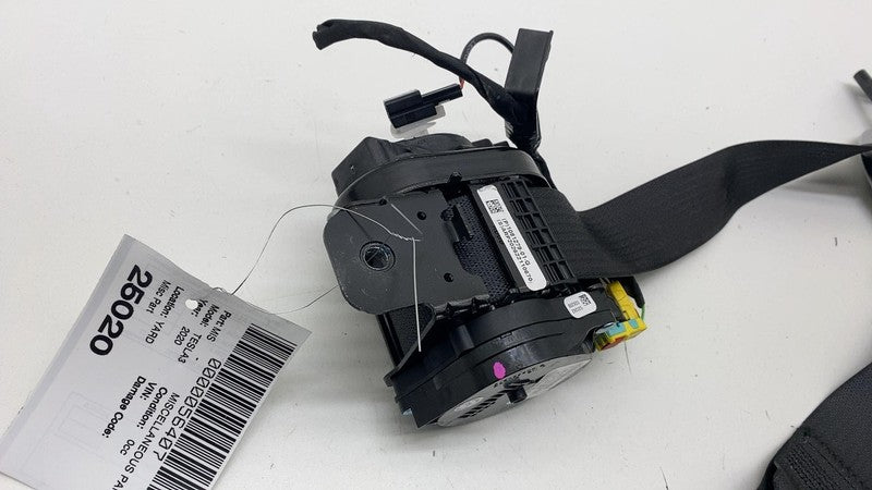 108127901G 2017-2023 Tesla Model 3 Front Right 1st Row Seat Belt & Retractor 1081279-01-G