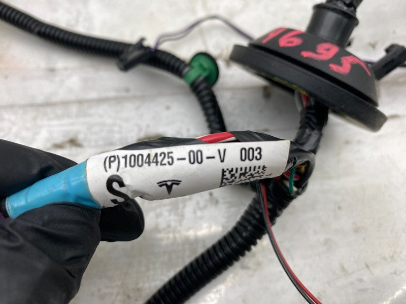1004425-00-V ⭕ 16-20 Model S Rear Driver Side Door Wiring Harness Wire Loom Left 1004425-00-V