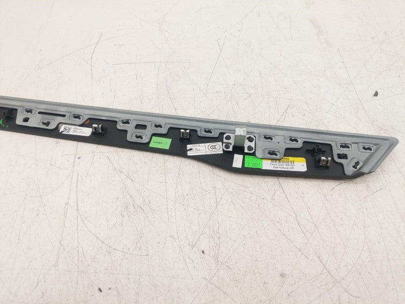 1036081 23 B ⭕ 16-20 Model X Rear Right Door Trim Mold Card Molding Oak Graph RH 1036081-23-B