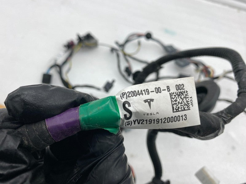 2004419 00 B ⭕ 2016-2020 Tesla Model S Front Left Door Wiring Harness Cable Wire 2004419-00-B