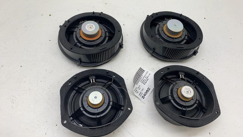 ⭕ 12-20 Model S X SET of Front & Rear Door Audio Speaker Mid Woofer 10