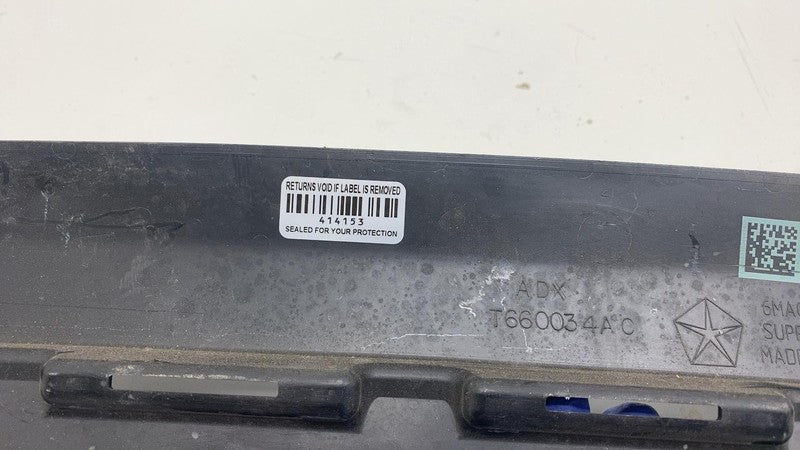 6MA00TRMA ⭕ 2018-2024 Jeep Wrangler Gladiator Front Bumper Top Trim Panel T660034AC