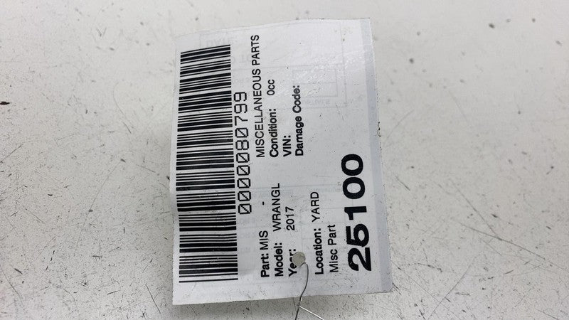 55395401AH ⭕ 2007-2017 Jeep Wrangler Rear Tailgate Swing Gate Hinge White PW7 55395401AH