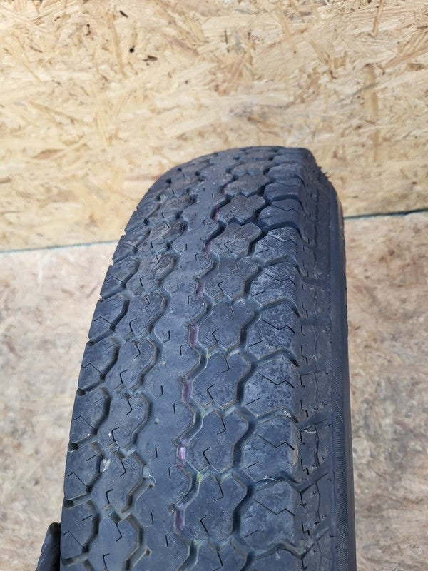 ⭕ Radial Trailer 13" Wheel Rim 13x4.5 w/ Tire ST185/80 H188ST 8-Spoke White x2