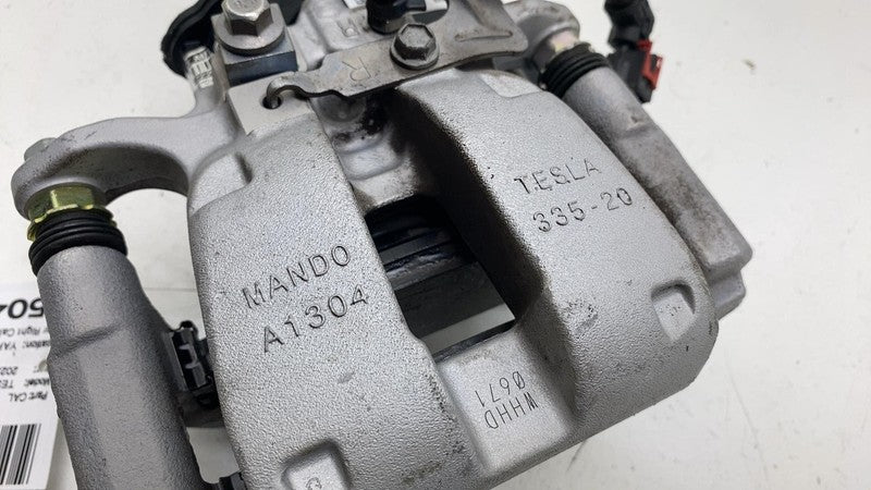 ⭕ 2017-2025 Tesla Model 3 Rear Right Caliper w/ Brake Hose Line OEM 10