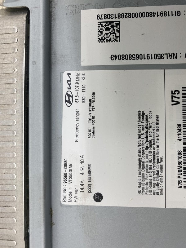 ⭕ 2022 2023 Hyundai Ioniq 5 Radio Receiver Head Unit Assembly OEM 9656