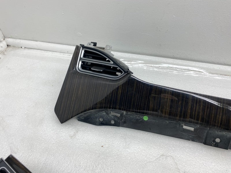 100451807F ⭕12-15 Model S SET of Dash A/C Air Vent Outlet Dashboard Trim Panel 1004518-07-F