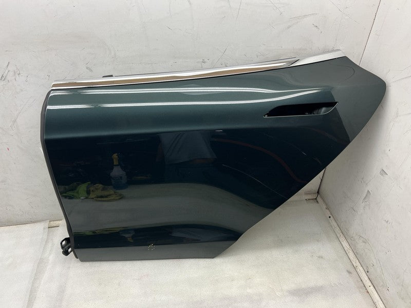 2012-2015 Tesla Model S MS Rear Driver Side Door Shell Panel Left LH Green PMSG