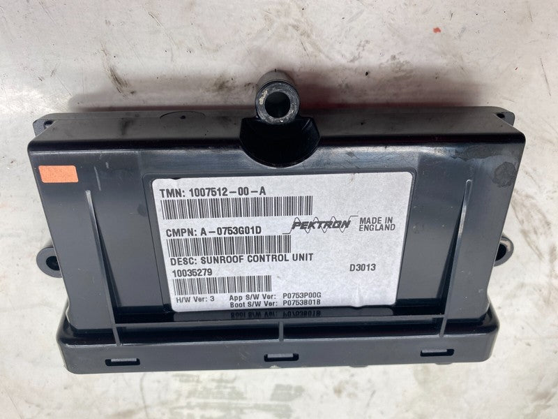 100751200A ⭕ 16-20 Tesla Model S Sunroof Controller Moon Roof Control Module 1007512-00-A