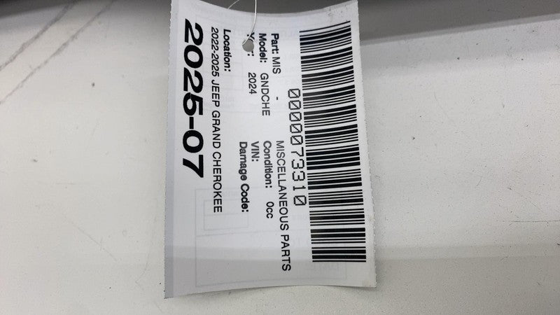 ⭕ 2022 2023 2024 2025 Jeep Grand Cherokee Rear Trunk Applique Molding