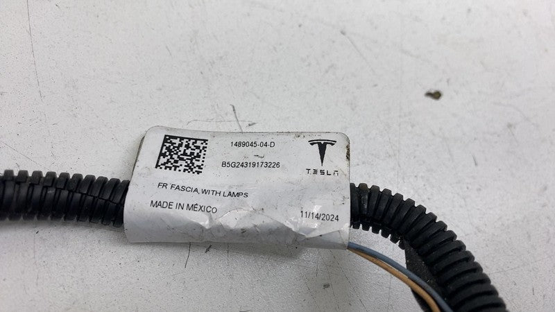 ⭕ 20-24 Tesla Model Y Front Bumper Wiring Harness Cable Wire Loom 1489