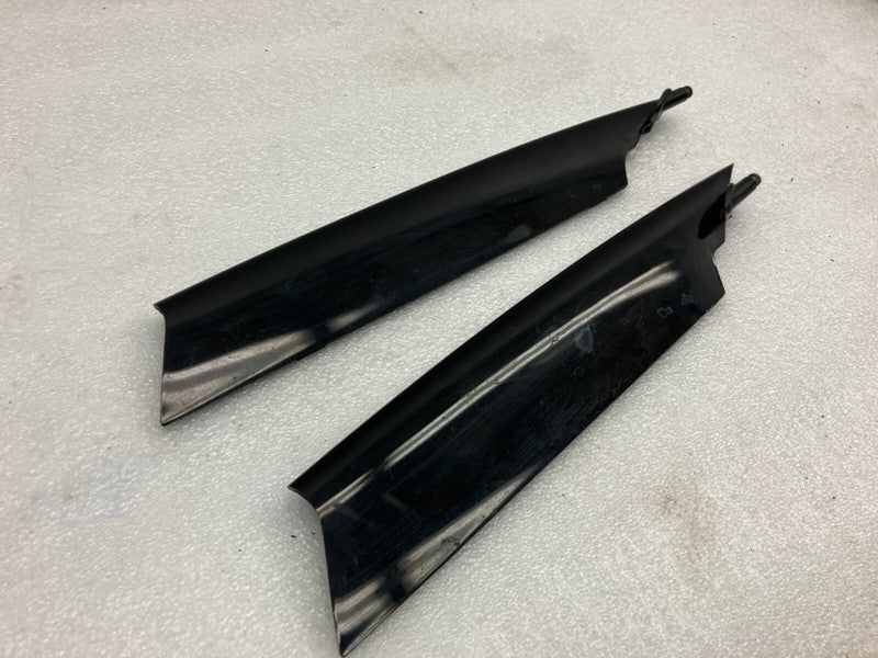 600938800C 12-15 Model S Front Left & Right Bumper Fog Lamp Upper Trim Molding 6009388-00-C