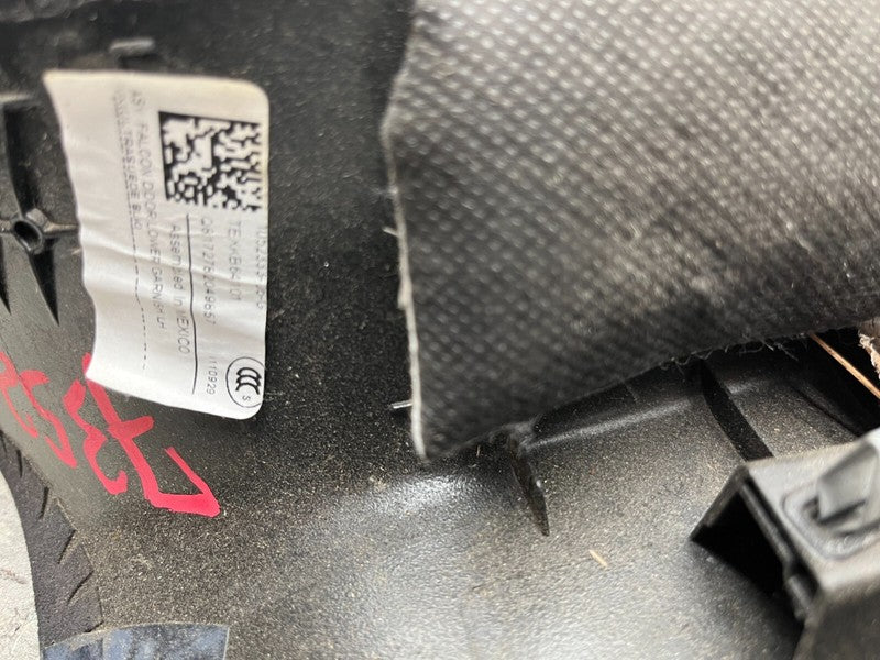 105233306G ⭕16-20 Model X Rear Driver Side Falcon Door Lower Garnish Trim Left 1052333-06-G