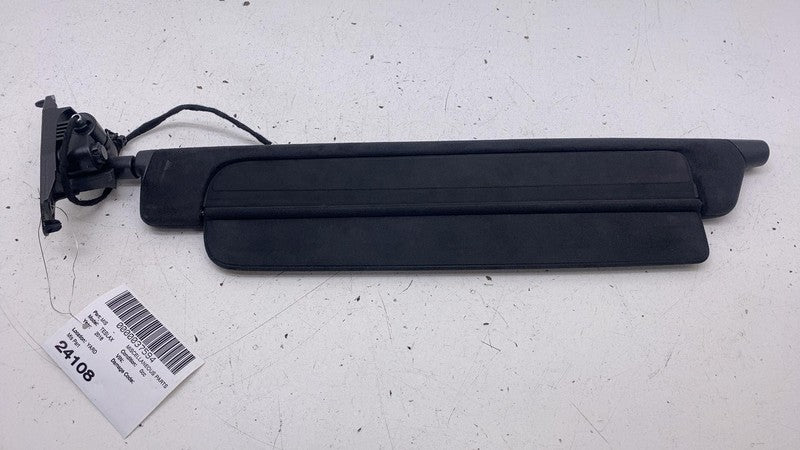 1108417-06-C ⭕16-23 Tesla Model X Front Left Windshield Sun Visor Black Sunvisor 1108417-06-C