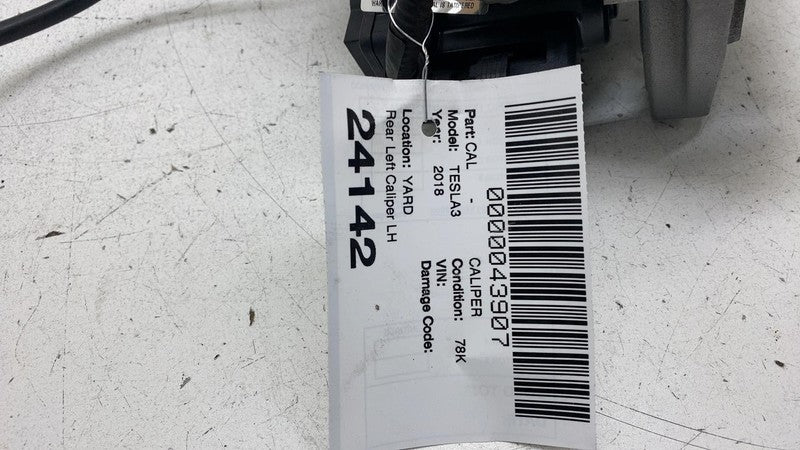 ⭕ 2017-2025 Tesla Model 3 Rear Left Caliper w/ Brake Line Hose BASE 10