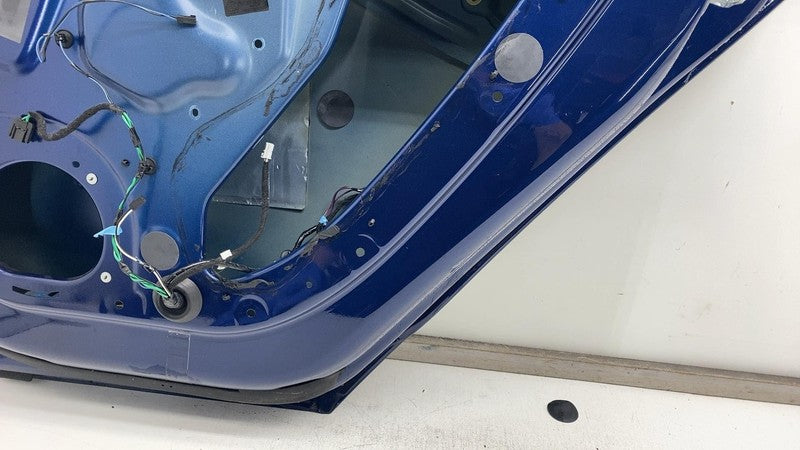 2012-2015 Tesla Model S Rear Passenger Side Door Shell Panel Right RH Blue PPSB