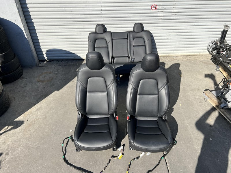 1494833-77-D ⭕ 20-22 Tesla Model Y Front & Rear Interior Seat Cushion Assy Black (5-Seater)