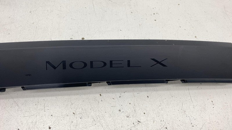 110513200F ⭕ 21-24 Tesla Model X MX Rear Left Side Door Sill Spine Panel Cover 1105132-00-F