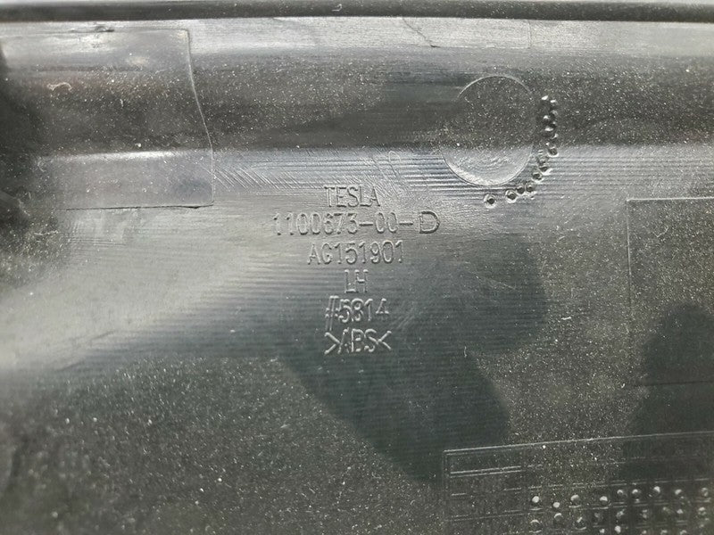 ⭕ 16-20 Model X MX Driver Seat Leg Protective Trim Cover Panel Left 11