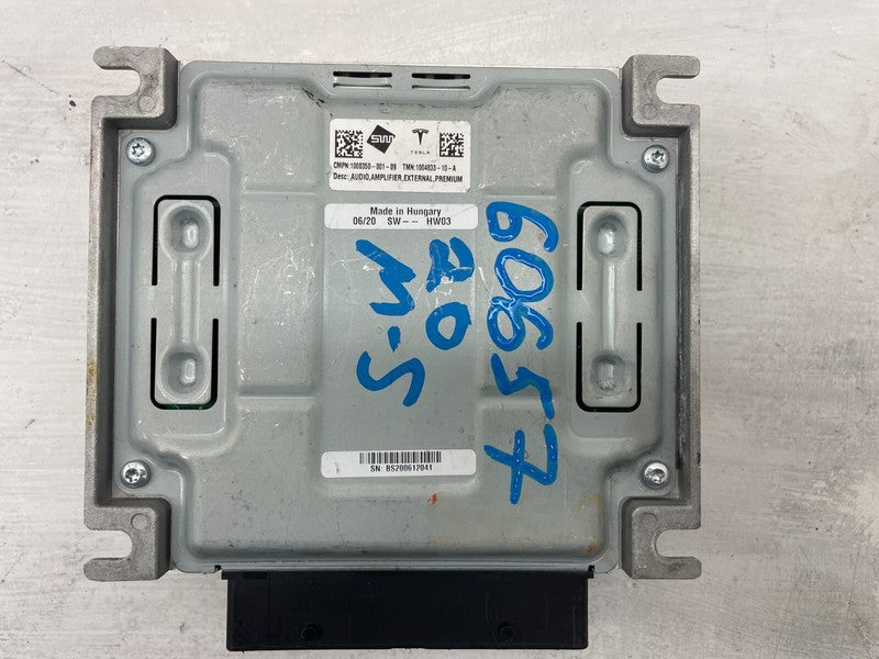 100483310A ⭕ 12-20 Tesla Model S X External AMP Audio Sound System Amplifier 1004833-10-A