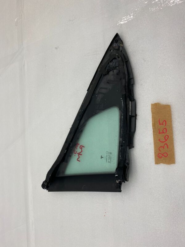 2012-2020 Tesla Model S Rear Passenger Side Quarter Fixed Glass Right Assembly