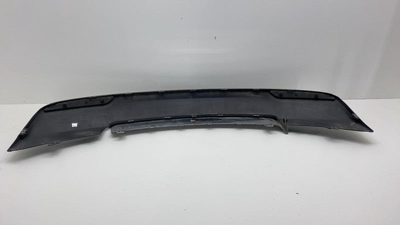 6009004 01 B 2012-2015 Tesla Model S Rear Bumper Lower Valance Diffuser + Chrome Trim Molding